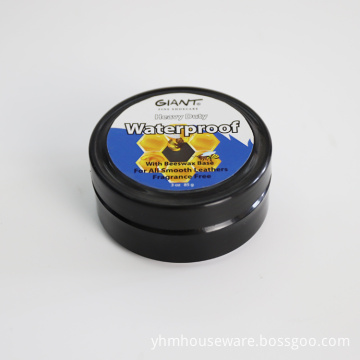 Beewax waterproofer shoe polish